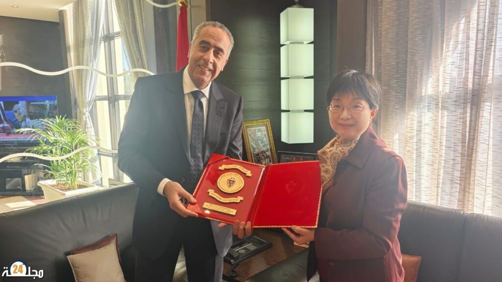 حموشي وسفيرة الصين يبحثان تعزيز التعاون الأمني المشترك حموشي يستقبل سفيرة الصين