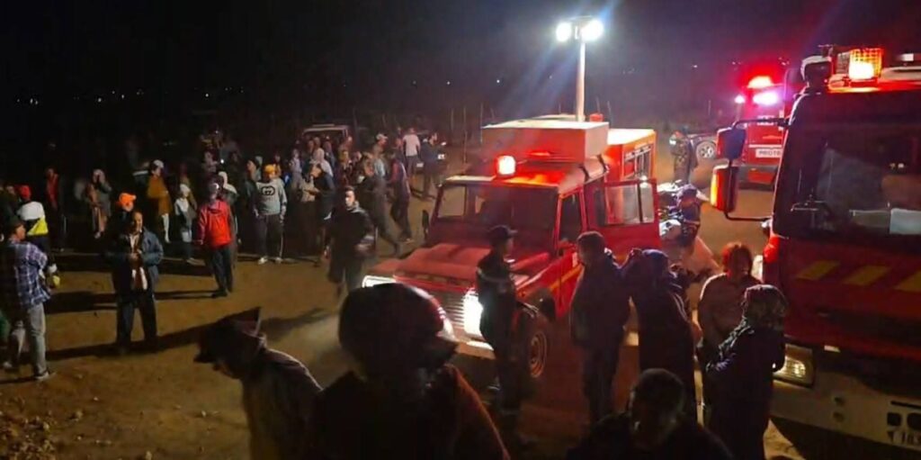 غرق 5 أفراد من عائلة واحدة وجارهم في حوض مائي بخريبكة