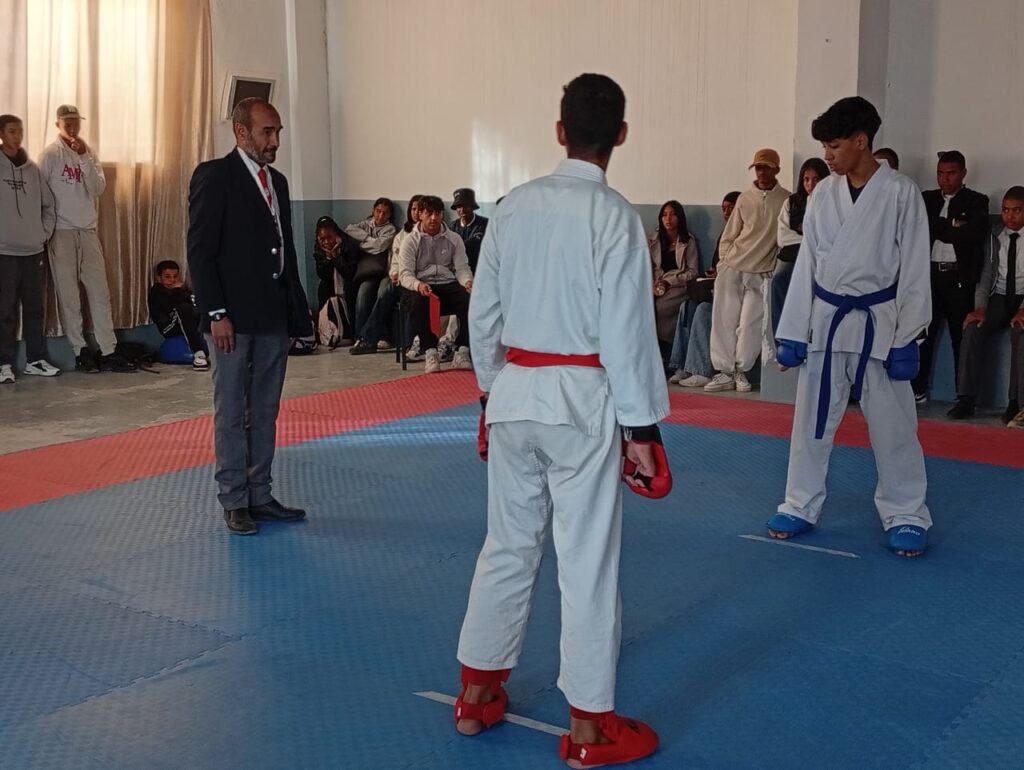 التدريب الجهوي في التحكيم المنظم من طرف لجنة التحكيم التابعة لعصبة الرشيدية زيز غريس للكراطي