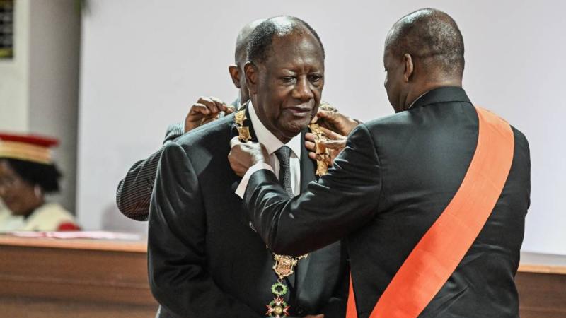 وتارا يؤدي اليمين رئيساً لساحل العاج لولاية رابعة