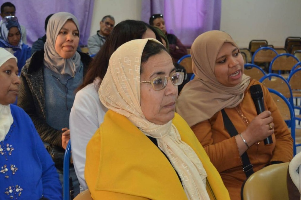 فاطمة الحماني تقود نخب “الكتاب” النسائية بالراشديةللتنسيقية المحلية